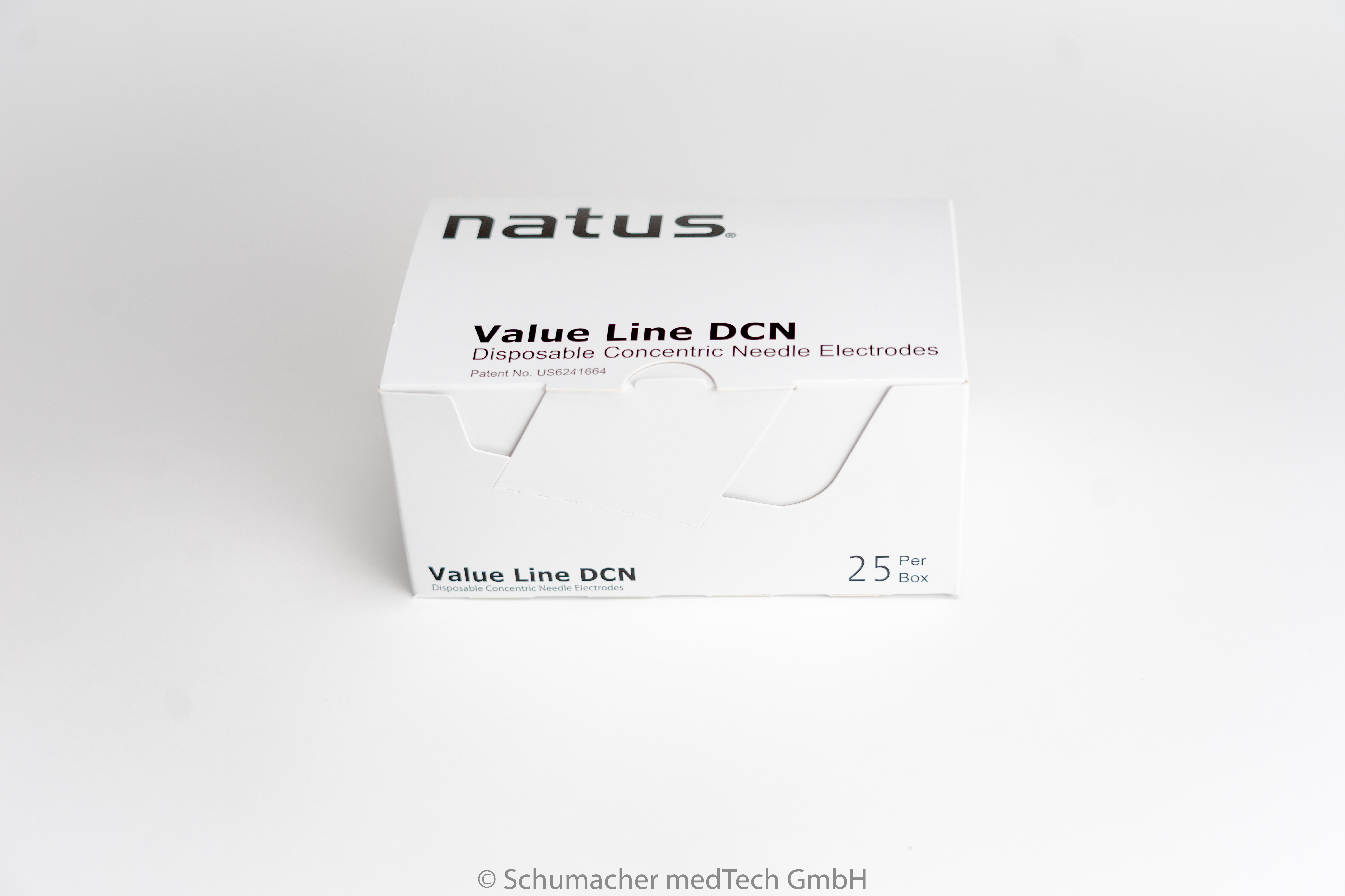 Konz. Einmalnadeln Natus Value Line DCN L37mm,Ø 0,46 (26G) schwarz VE=25