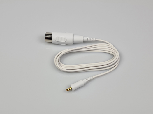 Nadelhalter für konz. Nadeln, Länge 120 cm, doppelt abgeschirmt