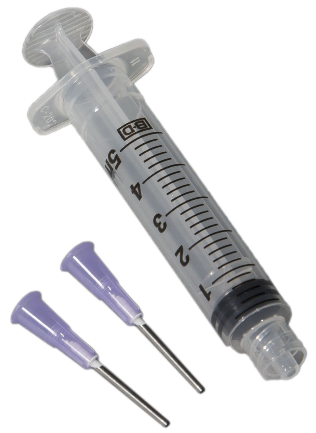 GEL711021 Nadelkit Set mit 2 stumpfen Nadeln (steril verpackt) und 1 Spritze E-7 für E Caps / GEL711021