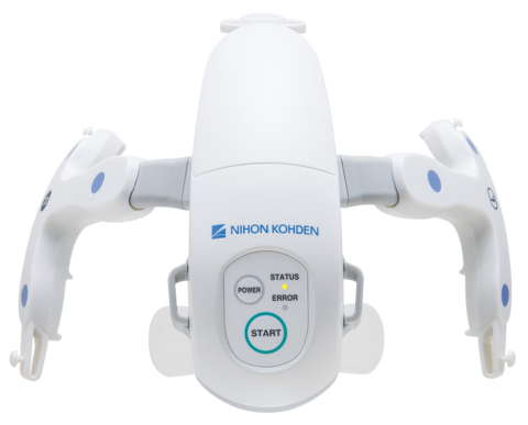 CerebairHeadsetnm8N8bC1nQlas Nihon Kohden CerebAir EEG System mit Notebook