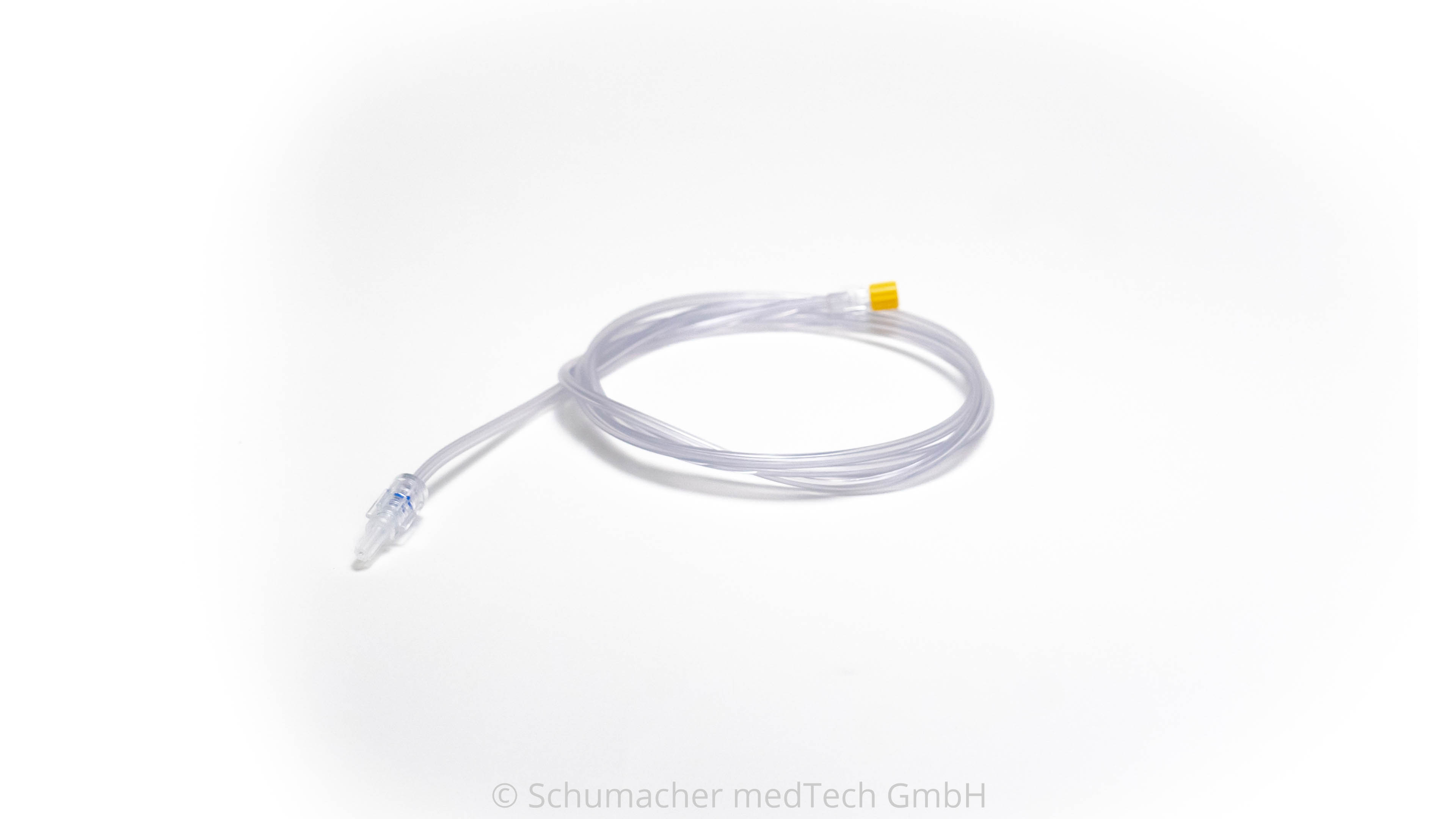 MHMedical-Tec-MH-HPVC-150R-02 150cm Hochdruckschlauch mit festem Adapter