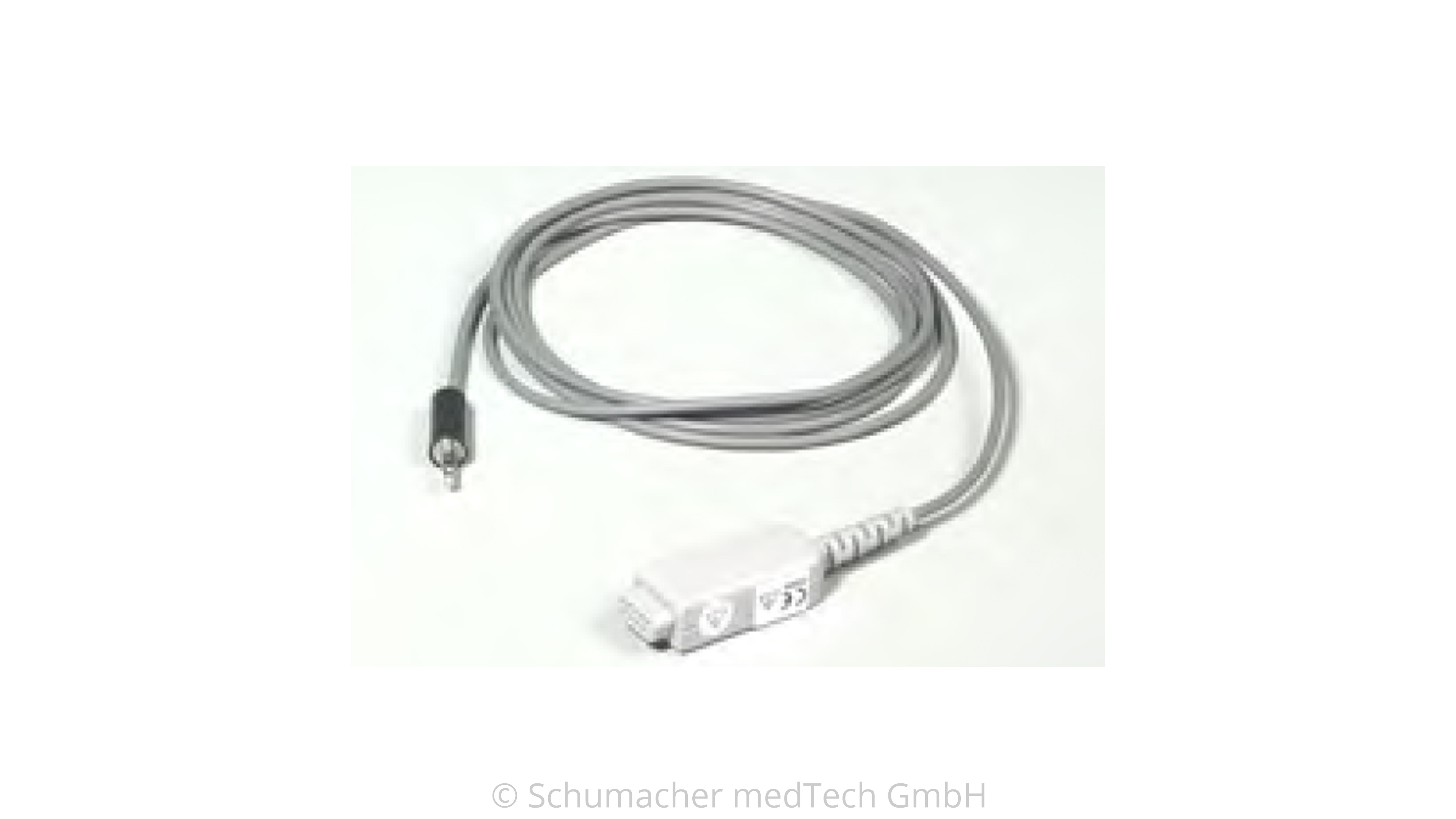 Adapter für NONIN SP02 Sensoren, 3,5 mm Stecker, 2m L