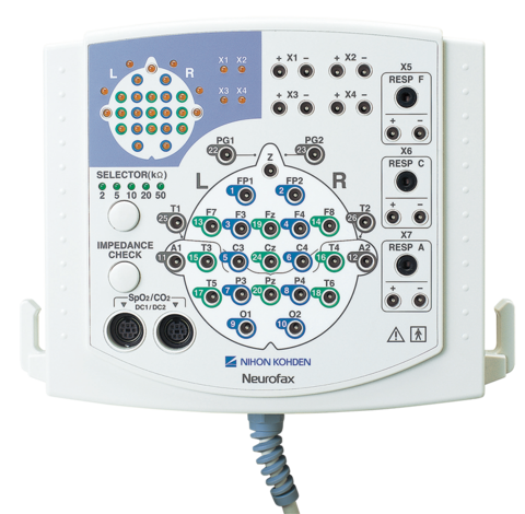 Nihon Kohden EEG-1200 Polysomnographie System / 38 Kanal