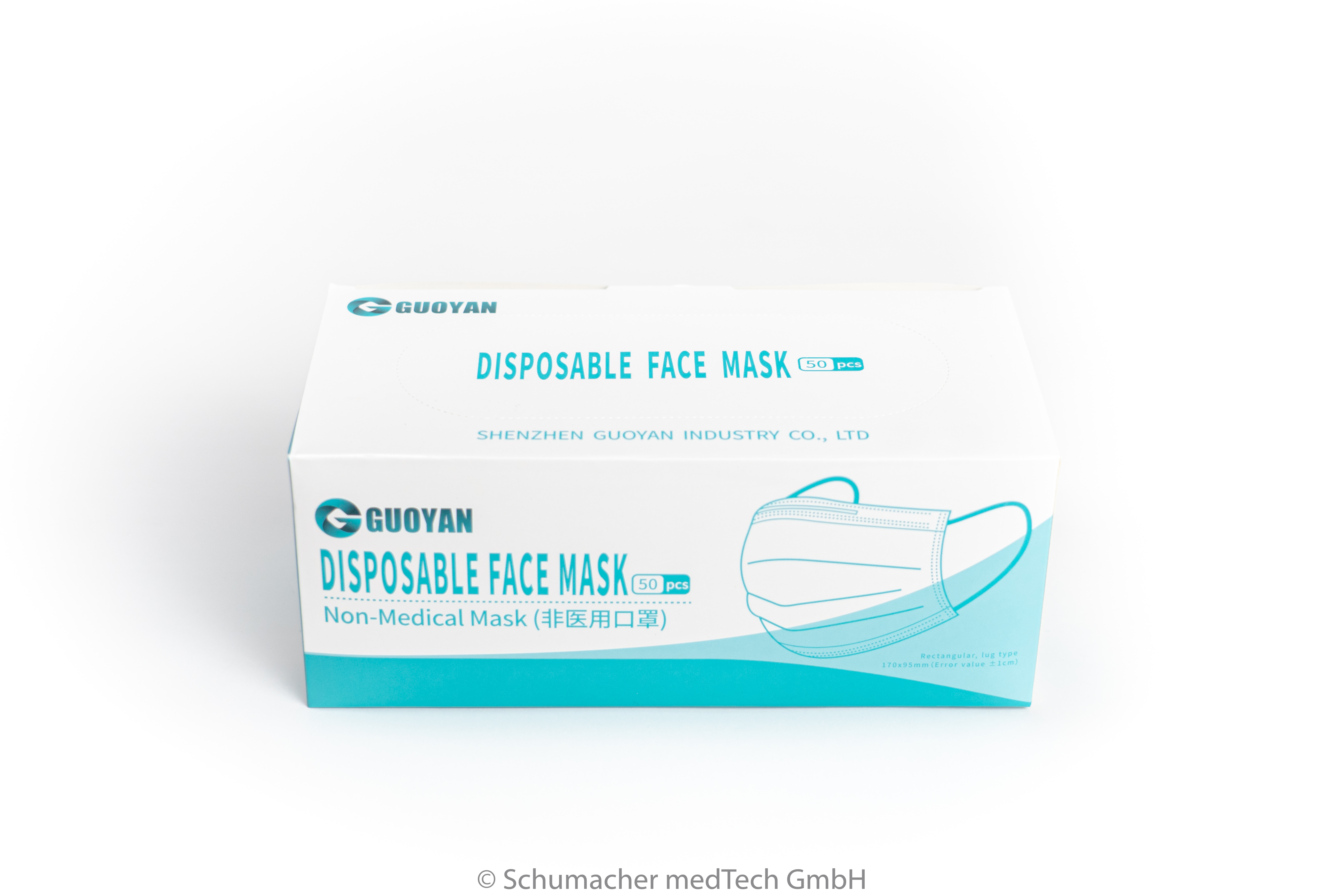 medizinische Mund- und Behelfsmaske OP Maske 3-lagig